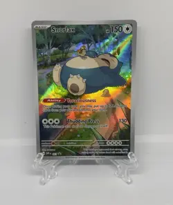 Pokemon TCG Snorlax 051 SV Scarlet & Violet Promo Cards Holo 150 HP 2023 EN - Image 1