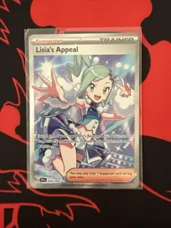 Pokemon Lisias Appeal 234/191 Surging Sparks Full Art Trainer Ultra Rare NM - Image 1