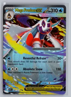 Mega Froslass ex 047/217 Double Rare Ascended Heroes Pokemon Near Mint - Image 1