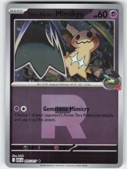 Team Rocket's Mimikyu (Team Rocket) 097/217 Ascended Heroes Pokemon NM - Image 1