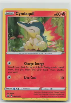 Cyndaquil SWSH221 Sword & Shield Promo Pokemon Holo 🔥B2G1 Coupon🔥 - Image 1