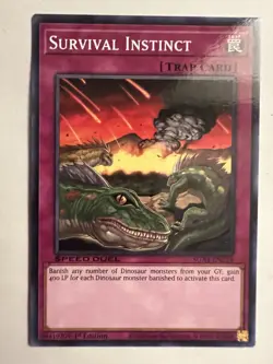 Yugioh Survival Instinct SGX4-ENC18 1st Edition Speed Duel Midterm Destruction - Image 1