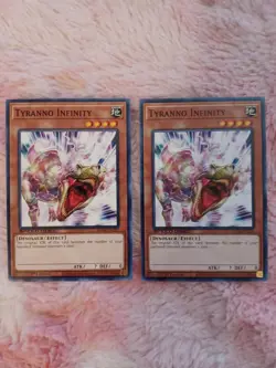 (2) Yu-Gi-Oh! Tyranno Infinity SGX4-ENC07 - Common - 1st Edition Speed Duel GX - Image 1