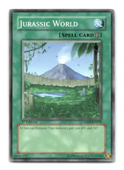 Jurassic World - SD09-EN019 1st Edition - YuGiOh-LP - Image 1