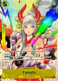 One Piece TCG, Yamato ST13-016 (Illustration Box Vol.2 Alt Art AA) - Image 1