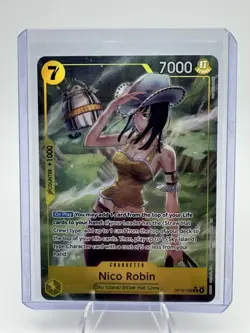 One Piece OP15-109 R Alt Art Nico Robin Adventure on KAMI's Island ENGLISH OP15 - Image 3