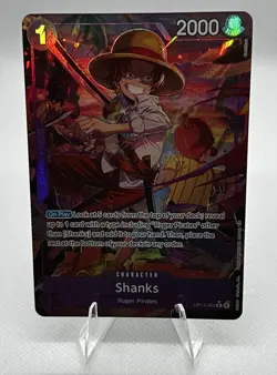 One Piece Carrying On His Will - Shanks OP13-065 Rare Alt Art - Image 1