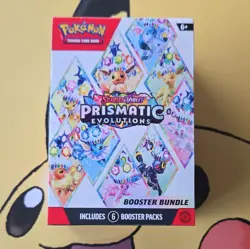 Pokemon TCG Prismatic Evolutions Booster Bundle Box, 6 Packs English (2025) - Image 1
