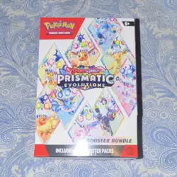 Pokemon TCG Prismatic Evolutions Booster Bundle Box 6 Packs English Eevee 2025 - Image 1
