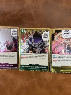 One Piece TCG Card Lot Of 3 English OP08-077 OP11-114 OP12-037 - Image 3