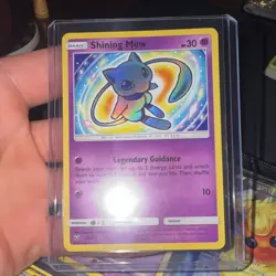 The Pokemon Company Shining Mew 40/73 2017 Shining Legends Shiny Holo Rare - Image 1