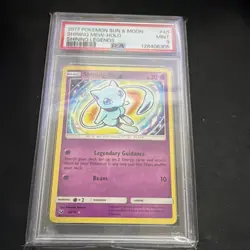 Pokemon TCG Shining Mew Holo Shiny Holo Rare Shining Legends #40/73 PSA 9 2017 - Image 1