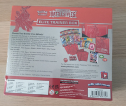 Pokemon TCG Battle Styles - Elite Trainer Box (ETB) - New + Factory Sealed Red - Image 2