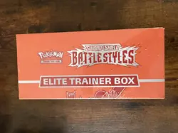 NEW & SEALED SW&SH BATTLE STYLES ELITE TRAINER BOX ETB RED POKEMON TCG - Image 3