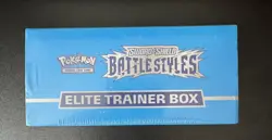 NEW & SEALED SW&SH BATTLE STYLES ELITE TRAINER BOX ETB BLUE POKEMON TCG - Image 3