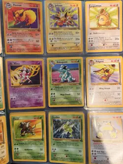 100% Complete Jungle Set 64/64 WOTC Vintage Pokemon Cards HOLO 1999 - Image 3