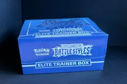 Pokemon TCG Battle Styles Elite Trainer Box ETB (Blue) NEW & FACTORY SEALED - Image 3