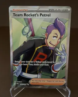 Team Rocket's Petrel 226/182 Ultra Rare - Destined Rivals - Pokemon TCG - NM/M - Image 1