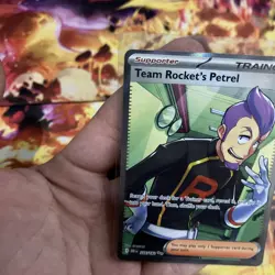 Team Rocket's Petrel 226/182 Ultra Rare - Destined Rivals - Pokemon TCG - NM - Image 2