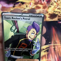 Team Rocket's Petrel 226/182 Ultra Rare - Destined Rivals - Pokemon TCG - NM - Image 3