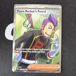 Pokemon TCG-Team Rocket's Petrel 226/182 Ultra Rare Holo Destined Rivals NM - Image 1