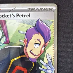 Pokemon TCG-Team Rocket's Petrel 226/182 Ultra Rare Holo Destined Rivals NM - Image 3