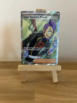 Pokemon TCG Team Rocket's Petrel Ultra Rare Card Destined Rivals 226/182 - Image 1