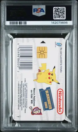1999 Blockbuster Video Pokemon Snap Jigglypuff Smart Card PSA 10 - Image 2