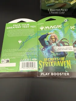 2026 Magic The Gathering CHAOS BOX 5 Booster Packs 1 Promo Card +5 Booster Packs - Image 4
