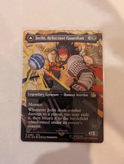 Jecht, Reluctant Guardian (Borderless) R FINAL FANTASY 363 NM - Image 1