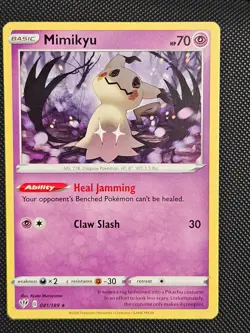 MIMIKYU 081/189 DARKNESS ABLAZE POKEMON NM/M 2020 - Image 1