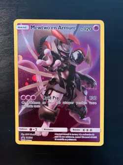 Carte Pokemon : Mewtwo en Armure SM228 Promo Soleil & Lune Francaise - Image 1
