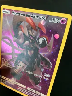 Carte Pokemon : Mewtwo en Armure SM228 Promo Soleil & Lune Francaise - Image 3