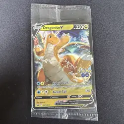 Dragonite V & VSTAR SWSH235 & SWSH236 *SEALED* Pokemon Go Black Star Promo TCG - Image 1