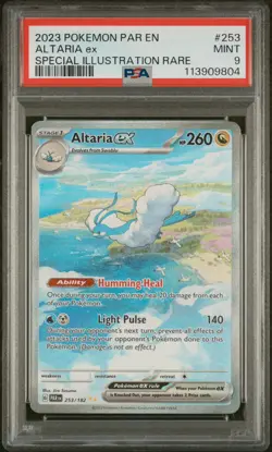 Altaria ex 253/182 PSA 9 Special Illustration Rare | Pokemon SV: Paradox Rift - Image 1