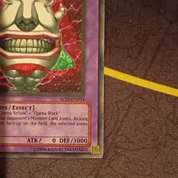 Yu-Gi-Oh! TCG Ojama King SOD-EN034 1st Edition Ultimate Rare - Image 4