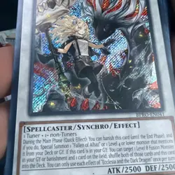 YuGiOh Ecclesia and the Dark Dragon BPRO-EN041 Secret Rare - 1st ed nm - Image 4