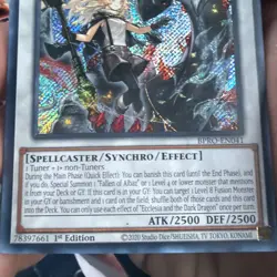 YuGiOh Ecclesia and the Dark Dragon BPRO-EN041 Secret Rare - 1st ed nm - Image 5