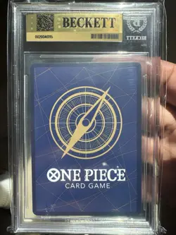 2026 One Piece Seas Seven OP14 Dracule Mihawk Alt ART New BGS 9.5 Gem Mint - Image 3
