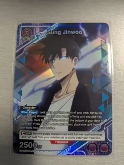Union Arena Solo Leveling Sung Jinwoo Rare Battle Event Promo UEPR/SLG-1-018 - Image 1