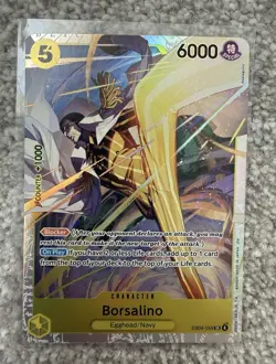 Bandai One Piece Card Game Borsalino EB04-058 SR Foil Special EN - Image 1