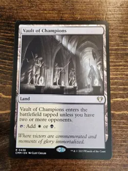 Vault of Champions Commander Masters Regular - Image 1