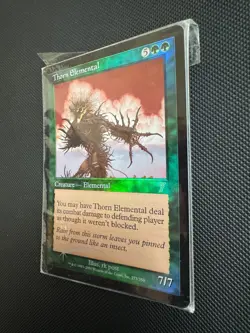 Vintage MTG: Thorn Elemental 7th Edition Foil, SEALED! - Image 5