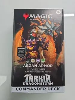 Magic: The Gathering Tarkir: Dragonstorm Commander Deck - Abzan Armor Sealed - Image 1