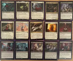 Used Commander Pre Constructed Deck Caverns Of Ixalan MTG Black White Vampires - Image 3