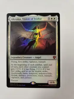 Akroma, Vision of Ixidor Commander Legends Foil. NM. 002 - Image 2