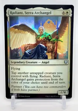 MTG Radiant, Serra Archangel FOIL Commander Legends NM+ Condition 🔥 - Image 1