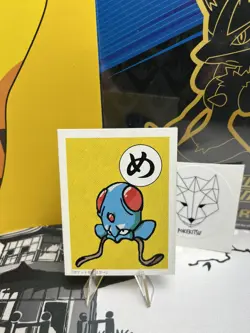 Vintage Pokemon Karuta Card Tentacool - Image 1
