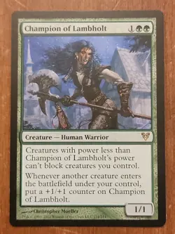 MTG Champion of Lambholt Avacyn Restored 171/244 Regular Rare - Image 1