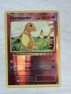 Pokemon TCG Charmander 9/108 Evolutions Holo Rare NM - Image 1
